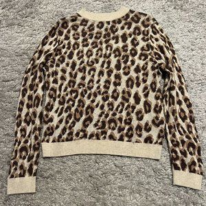 Leopard Print Women's Sweater
